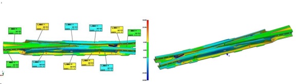 轨道交通三维解决方案 ，手持式蓝光3D扫描仪“精准”护航